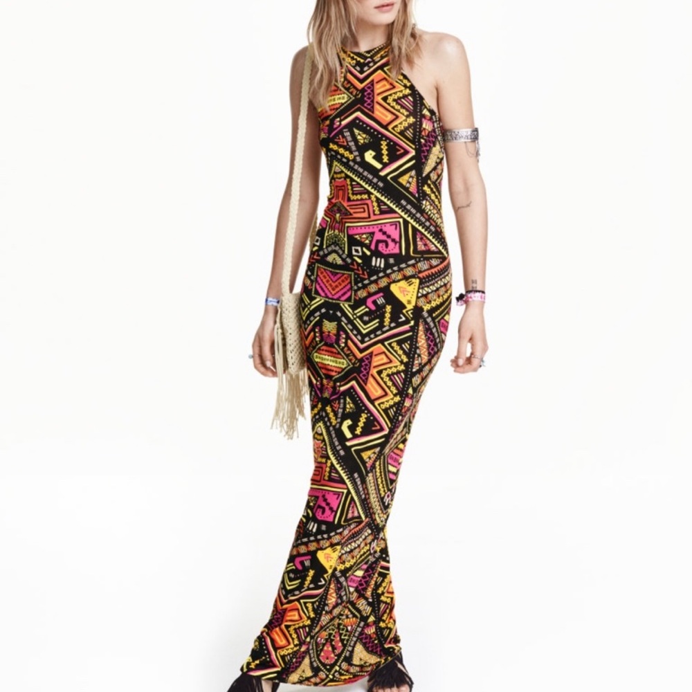 New no tags never work H&M Coachella maxi dress